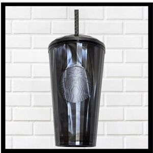 STARBUCKS 16 OZ Cold Tumbler ⁃ Iridescent Black Pearl withDome Lid, NEW!